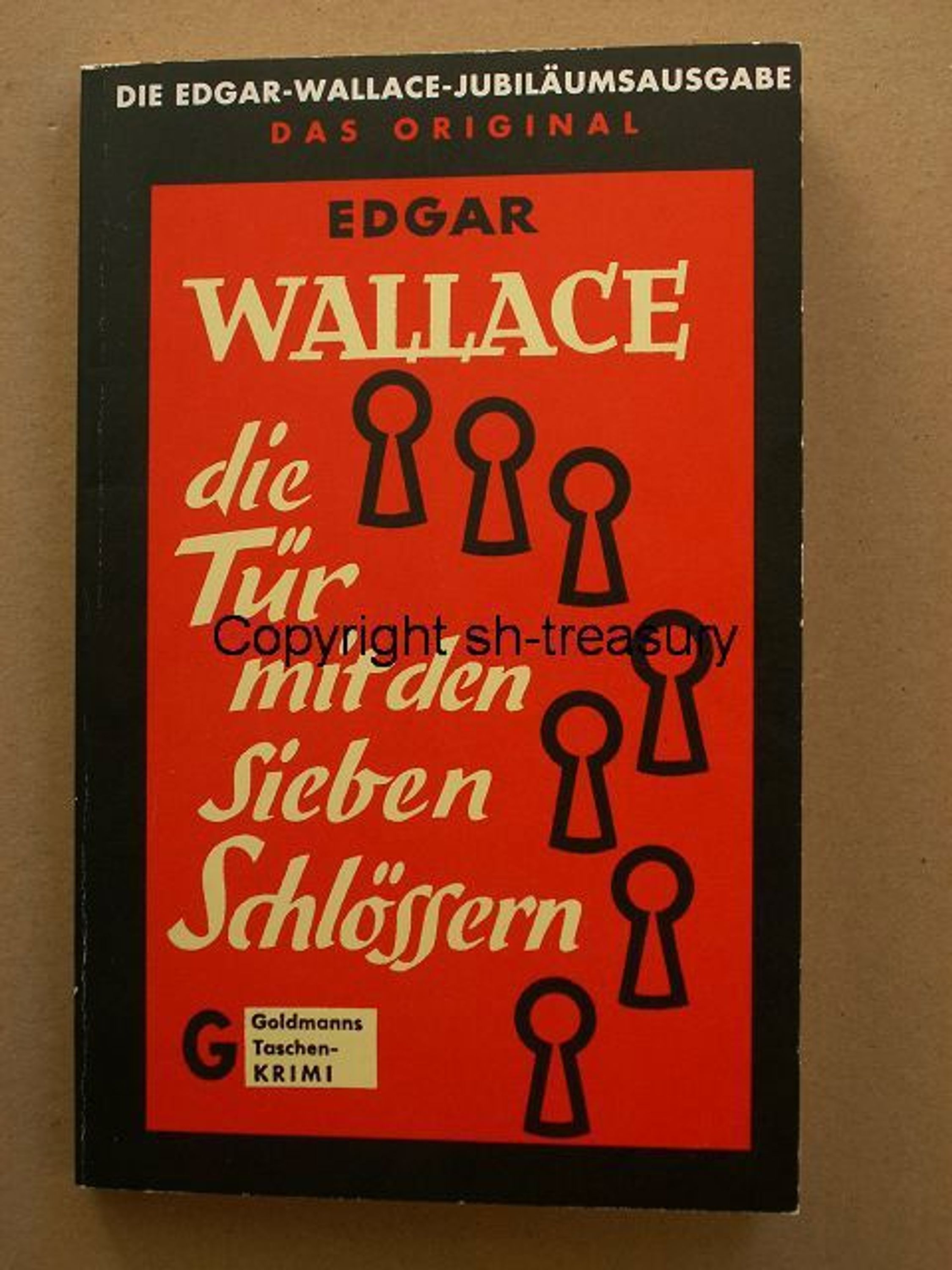 Edgar Wallace  Die Tür mit den sieben Schlössern Band Nr 