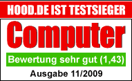 Hood.de wird Testsieger