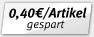 Sie sparen 0,40 €<br>pro Artikel