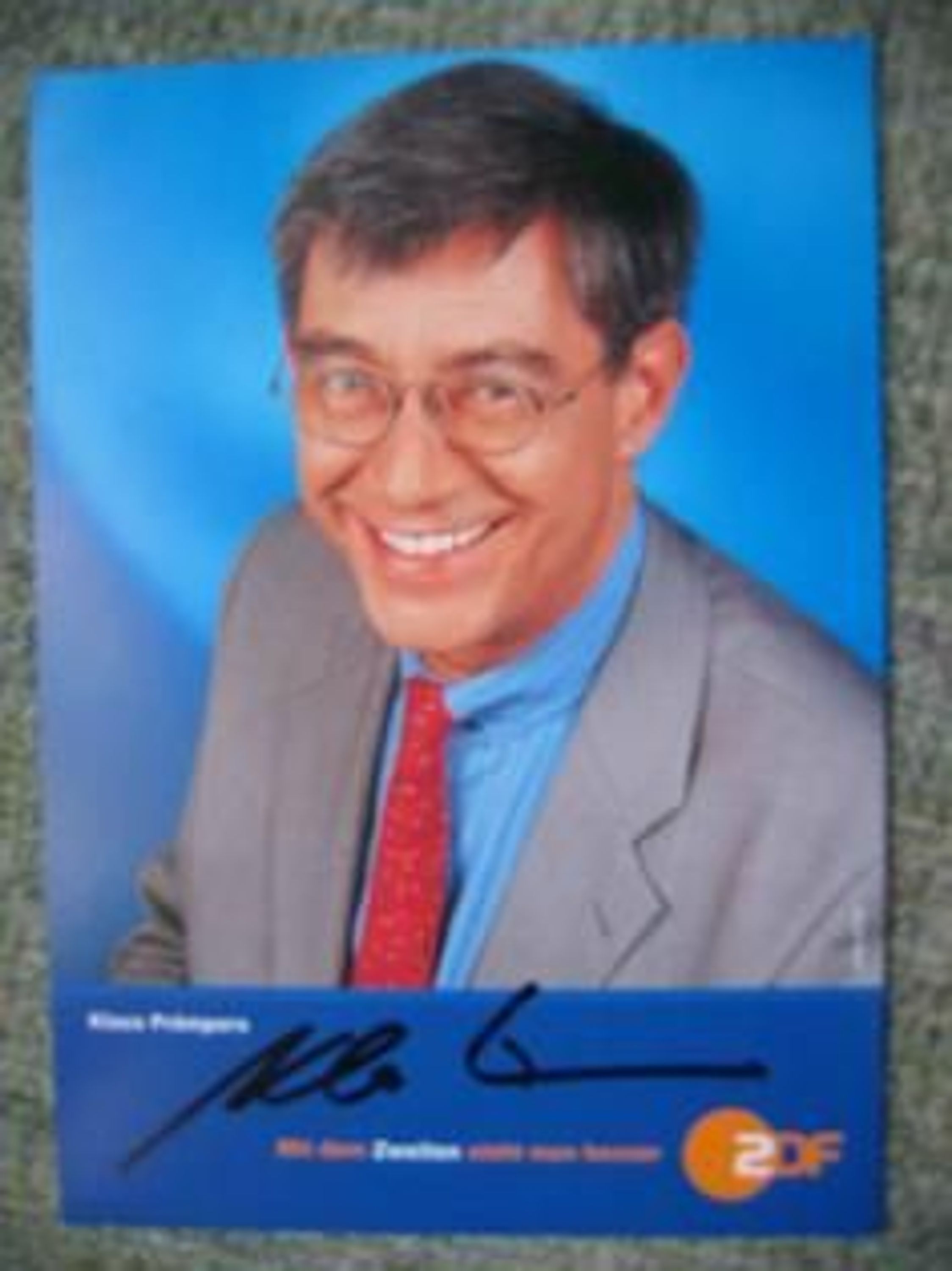 ZDF Korrespondent <b>Klaus Prömpers</b> - handsigniertes Autogramm!!! kaufen bei ... - 10282167