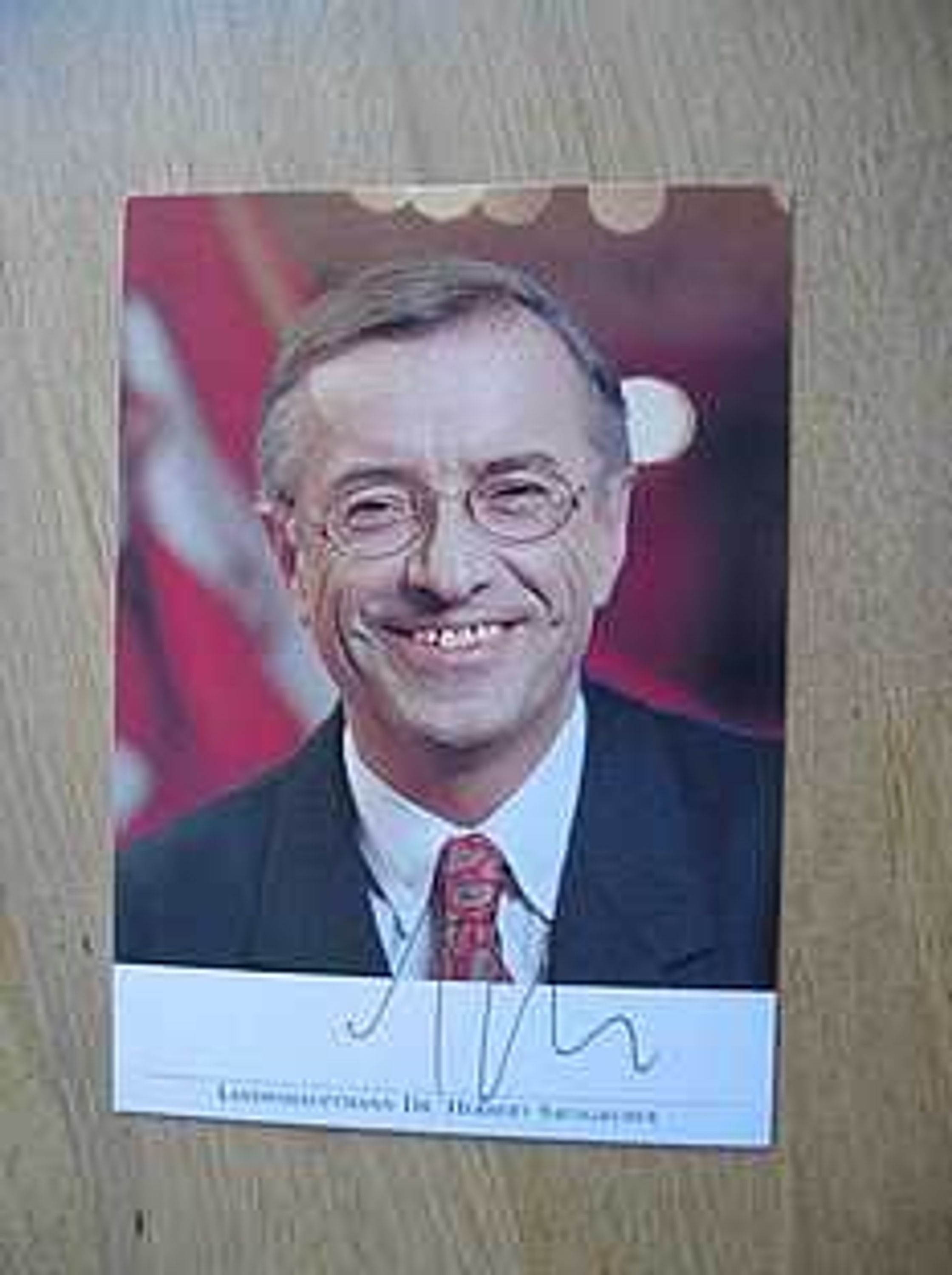 Landeshauptmann Dr. <b>Herbert Sausgruber</b> hands. Autogramm gebraucht kaufen bei ... - 22366476