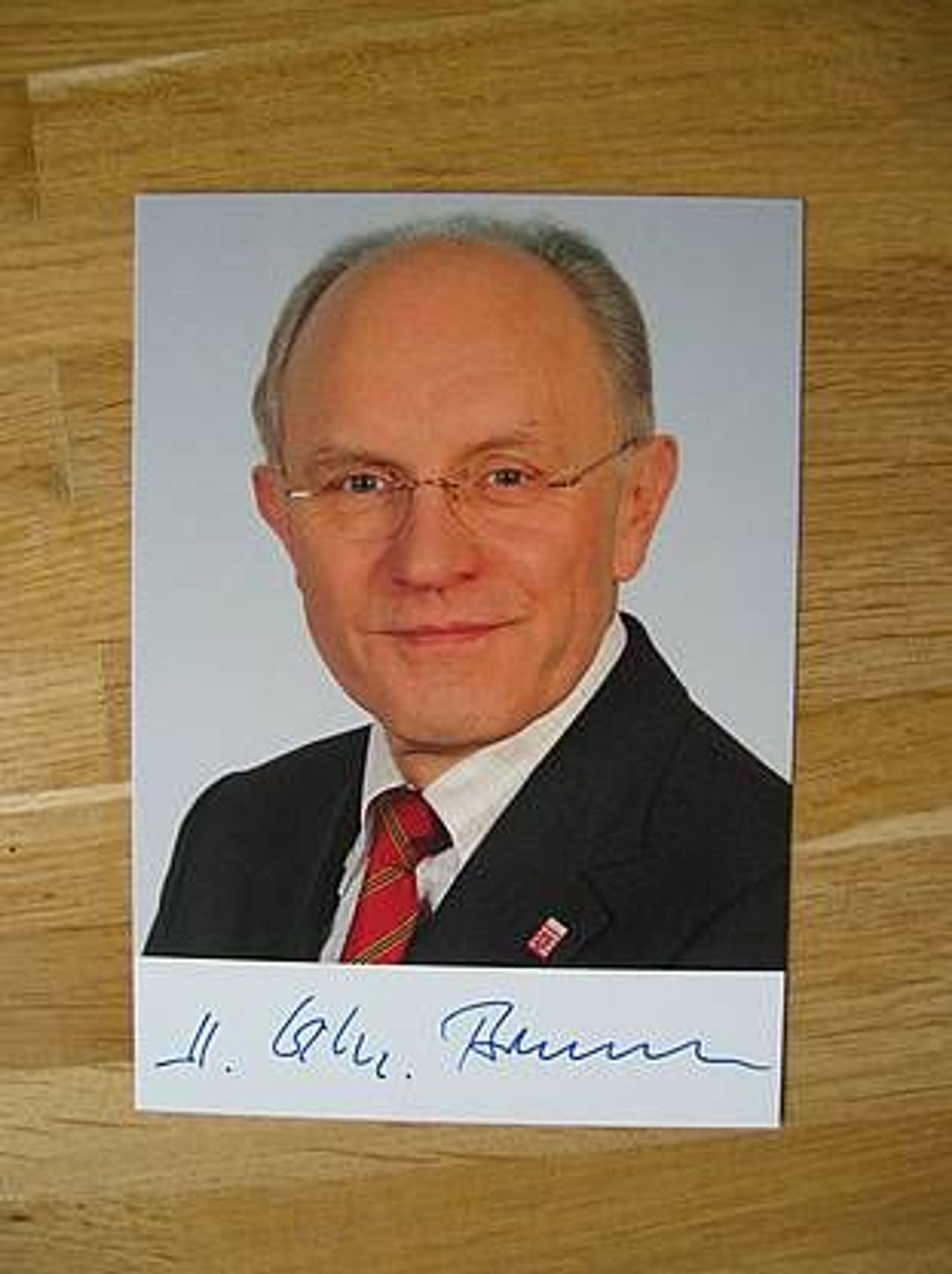 Hessen Staatssekretär <b>Heinz-Wilhelm Brockmann</b> Autogramm gebraucht kaufen bei <b>...</b> - 25623213