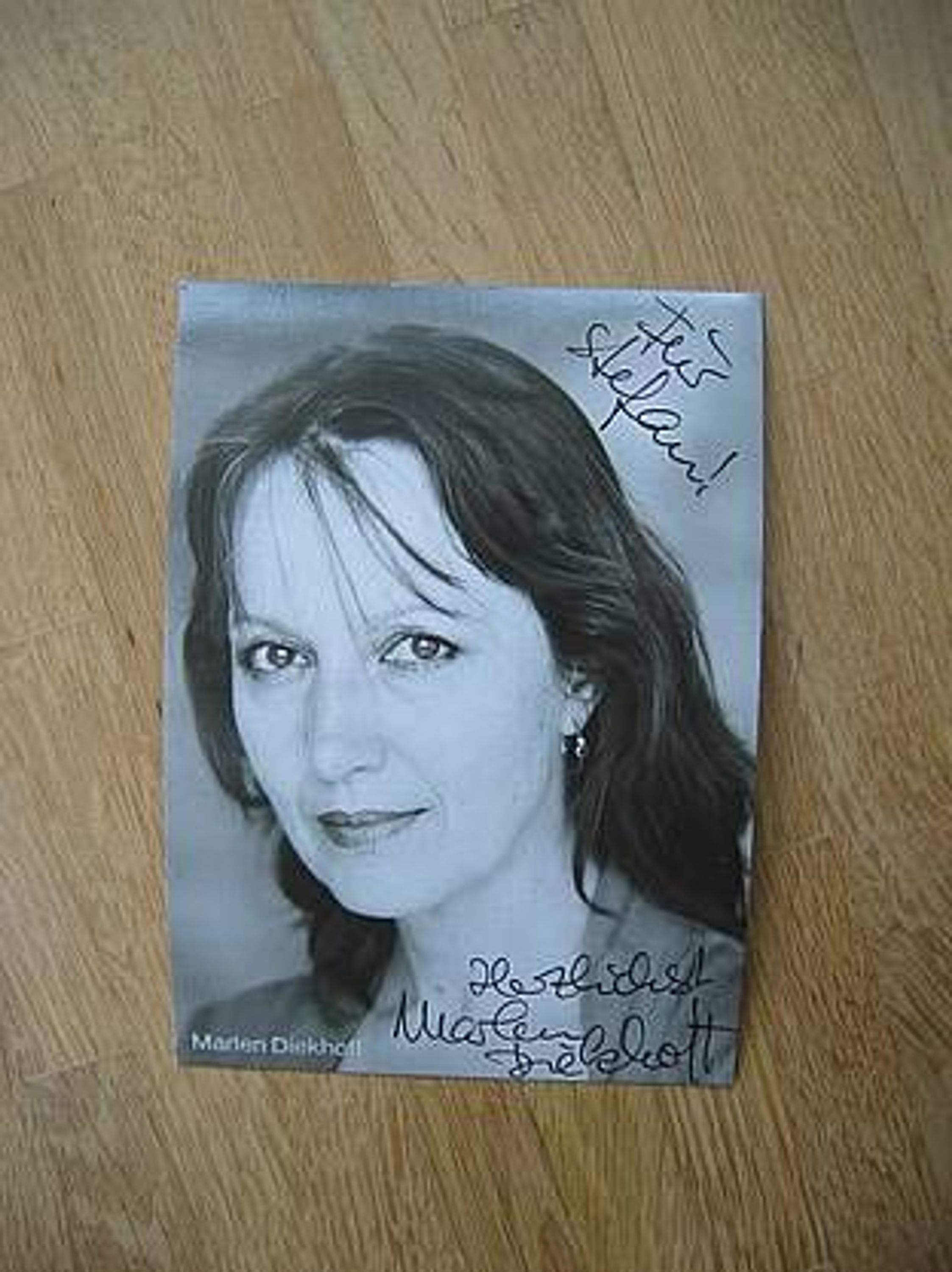 Schauspielerin Marlen Diekhoff handsigniertes Autogramm gebraucht kaufen bei ...