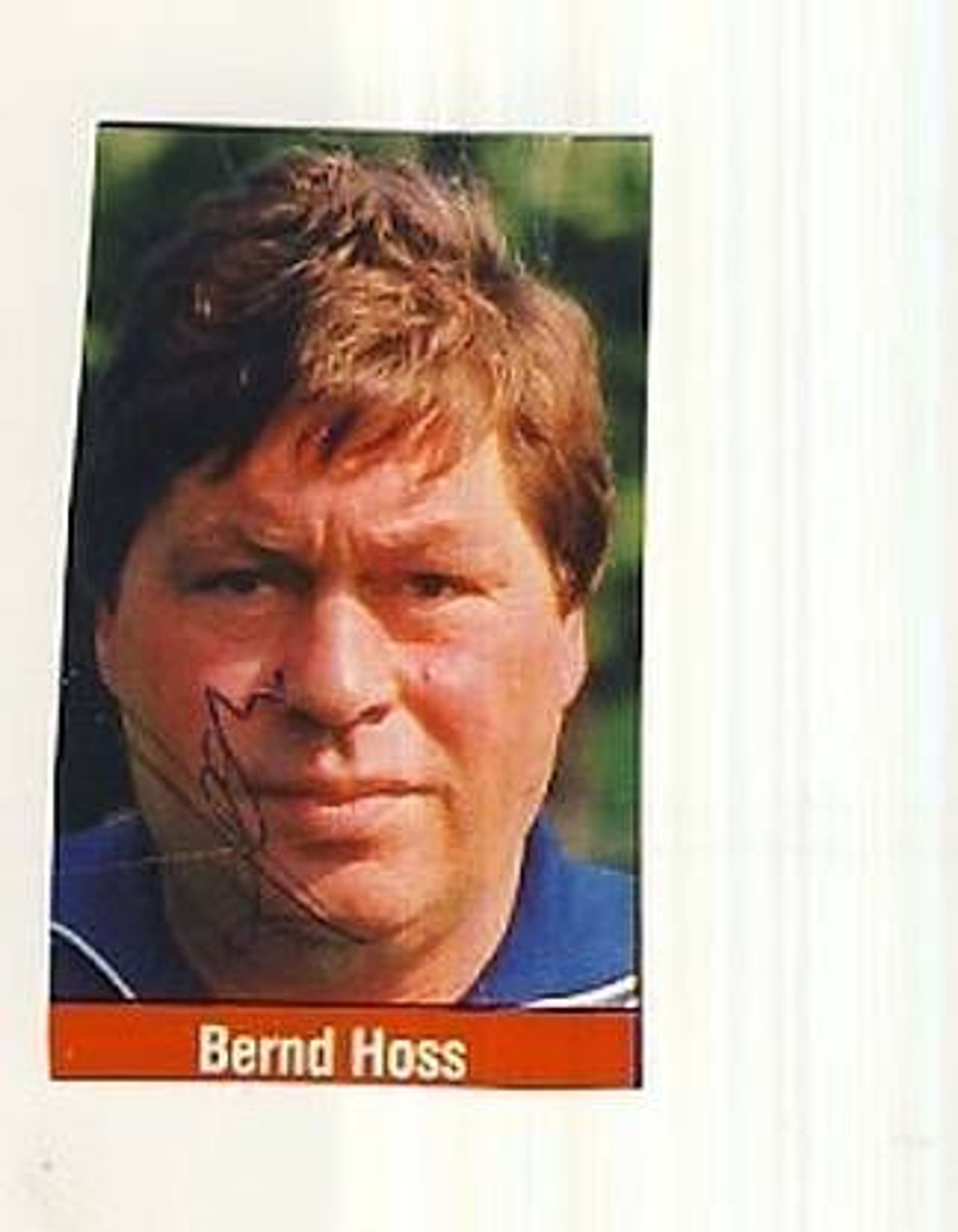 Bernd Hoss BW 90 Berlin Kicker Bild 80er Jahre + 354 kaufen bei Hood.de