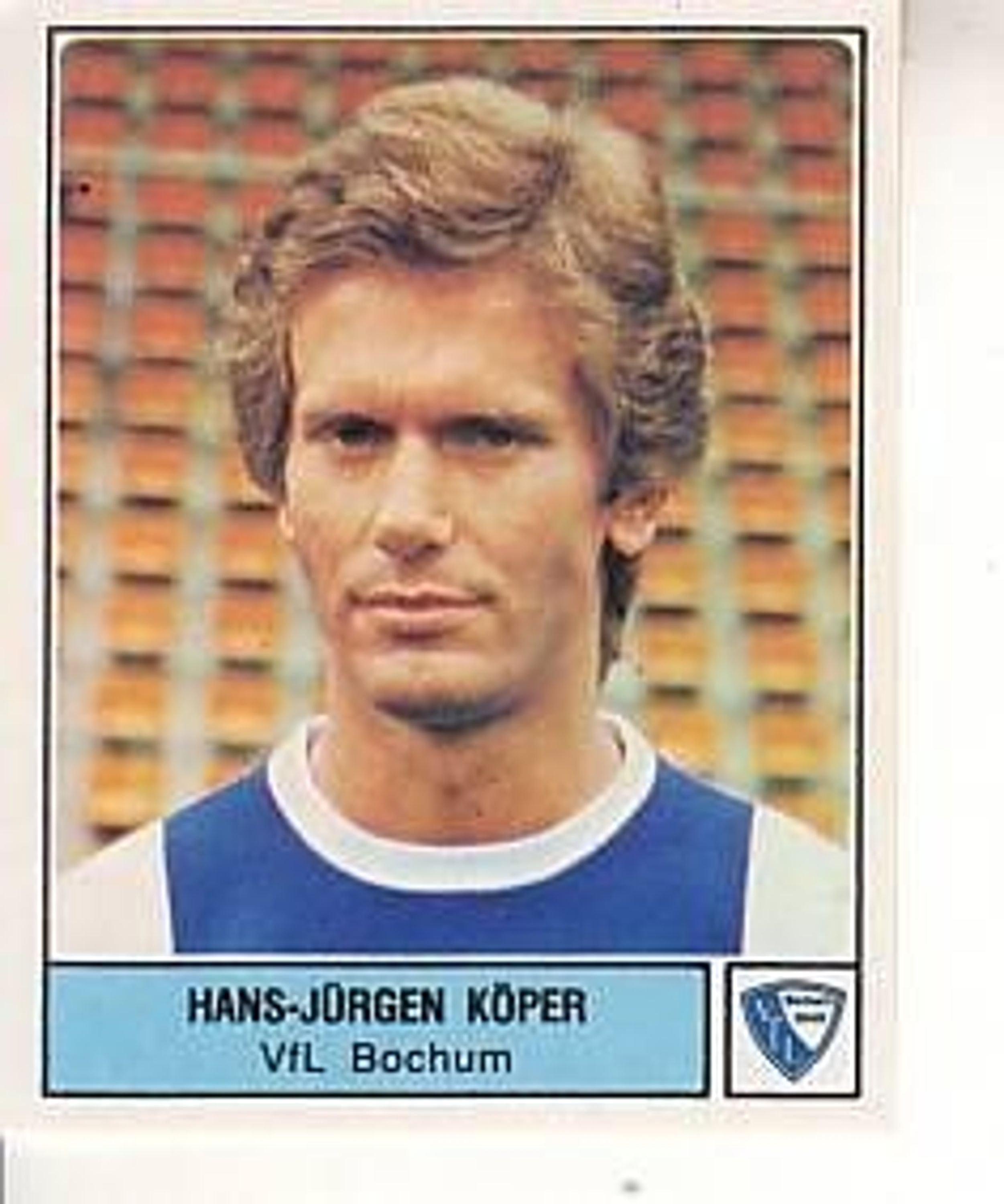 Panini Fussball 1979 Hans Jürgen Köper VfL Bochum Bild 46 gebraucht kaufen ...
