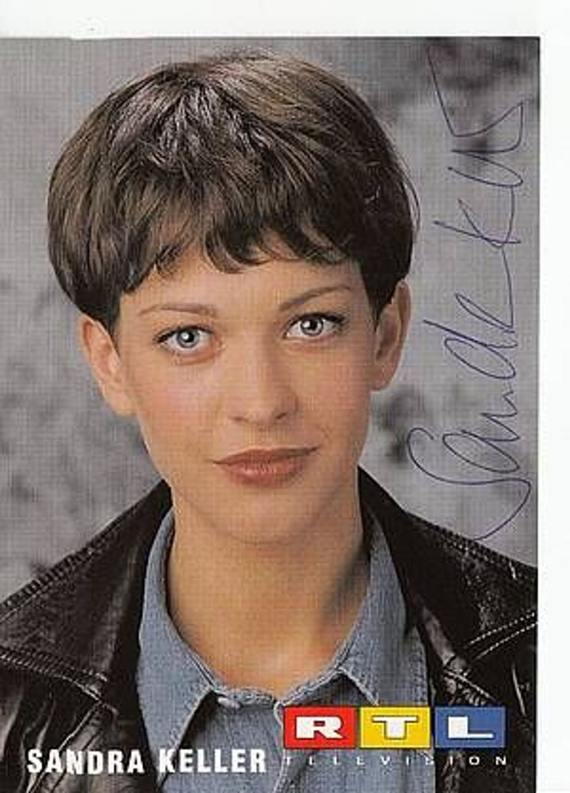 Sandra Keller Autogrammkarte 90er Jahre Original Signiert bek. aus GZSZ + ...