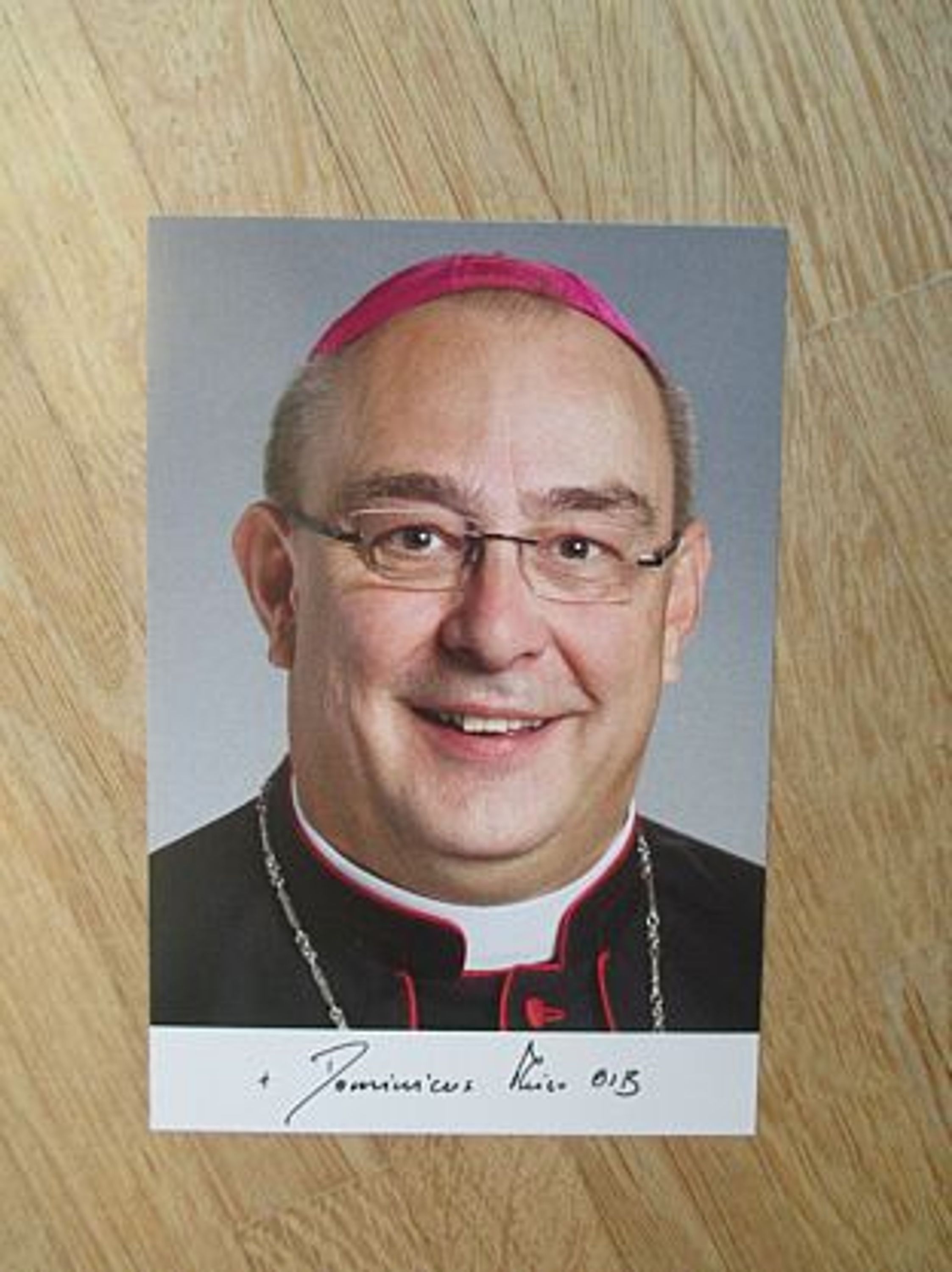 Weihbischof von Paderborn Dr. <b>Dominicus Meier</b> - Autogramm! - 82920214